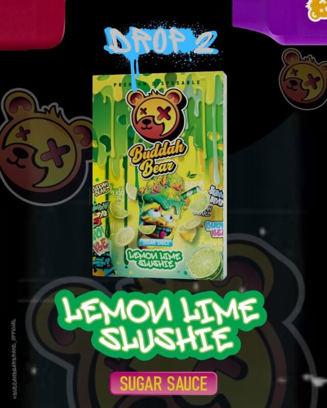 Buddha Bear Lemon Lime Slushie