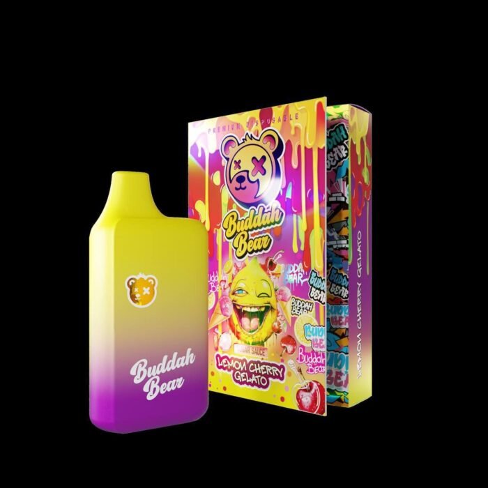 Buddah Bear lemon cherry gelato
